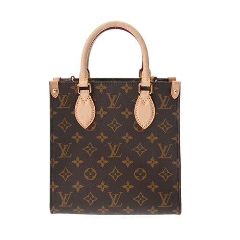 LOUIS VUITTON Sac Pla BB Monogram Shoulder Bag Canvas 